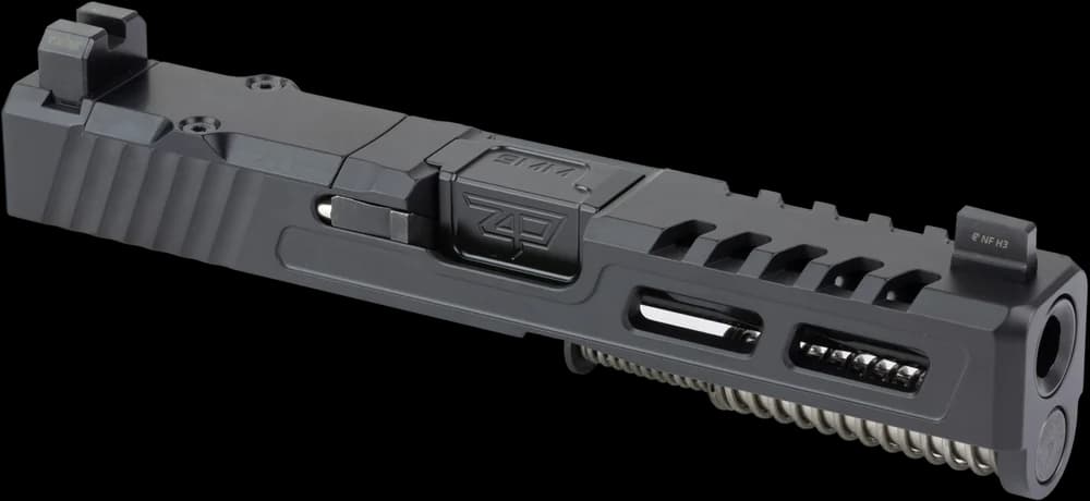 Zaffiri Precision ZPS.2 Slide, Fits GLOCK 19 Gen 5, Flush & Crown Barrel, RMR Optic Cut