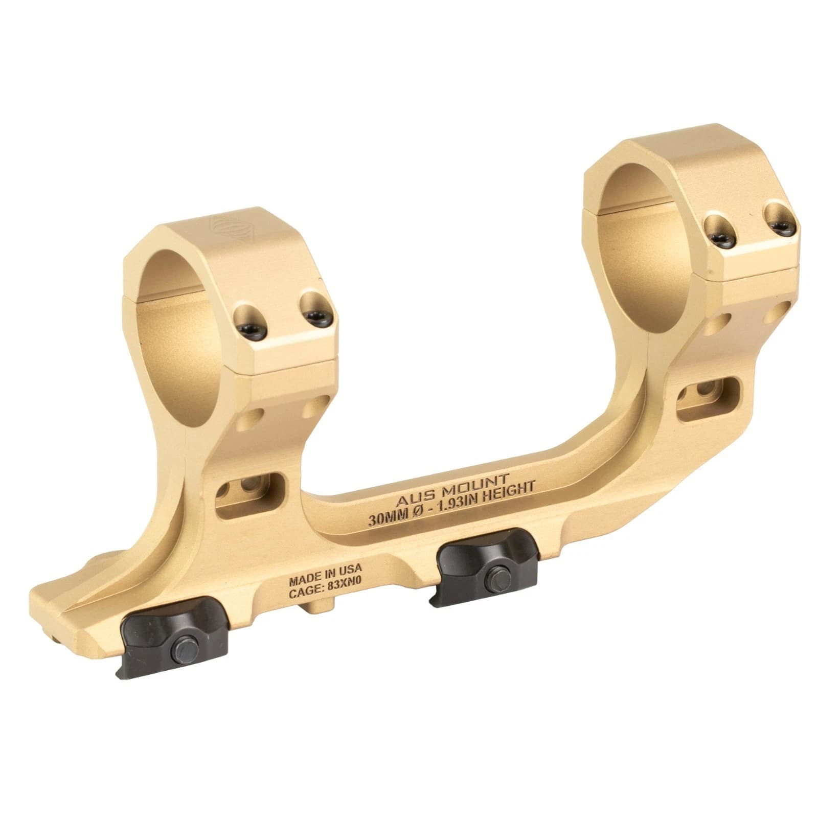 Reptilia AUS Mount 34mm, Flat Dark Earth, 1.93″ Bore Height – 100-243