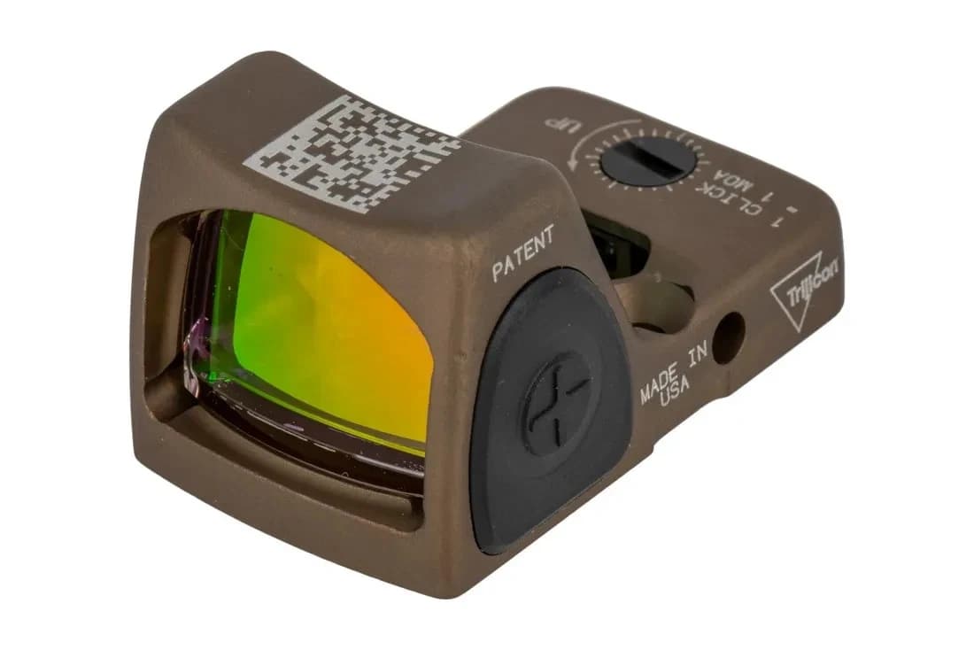 Trijicon RMR HRS Adjustable LED 3.25 MOA Red Dot – Coyote Brown