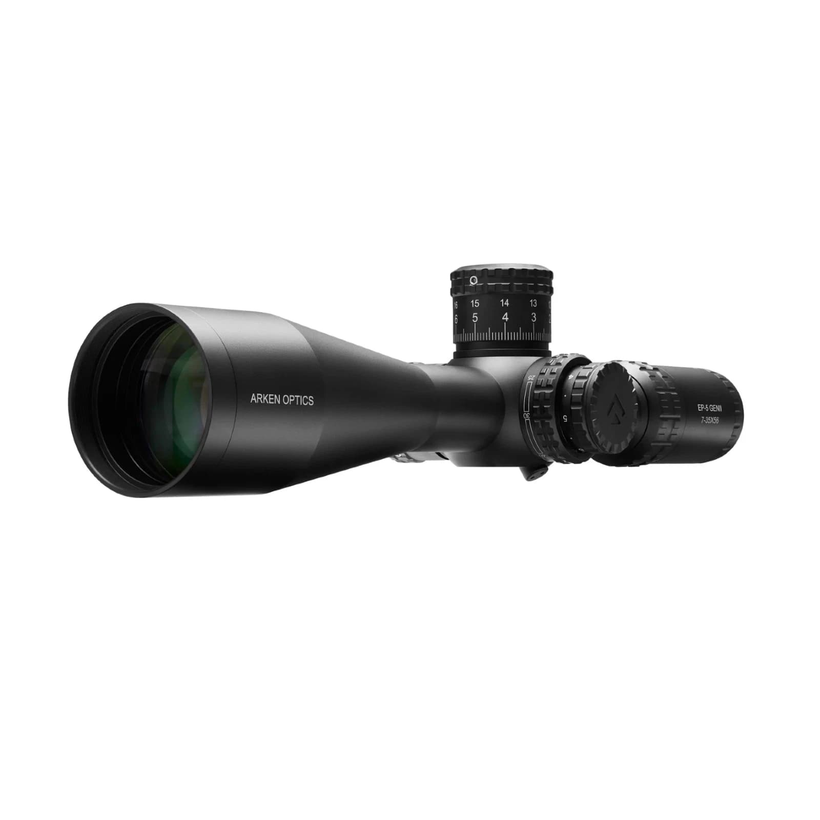 Arken Optics EP-5 7-35X56 Gen 2 FFP illumi VPR MIL Reticle with Zero Stop – 34mm
