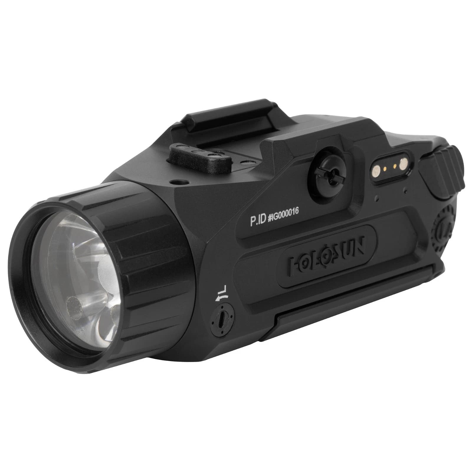 Holosun P.ID Weapon Light + Laser Combo, 1000 Lumen IR Green Laser, P.ID-DUAL