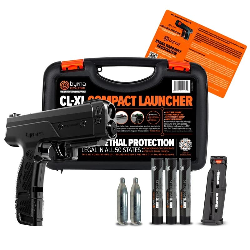 Byrna Technologies CL Universal Kit .61 Caliber 5 + 1 - Black