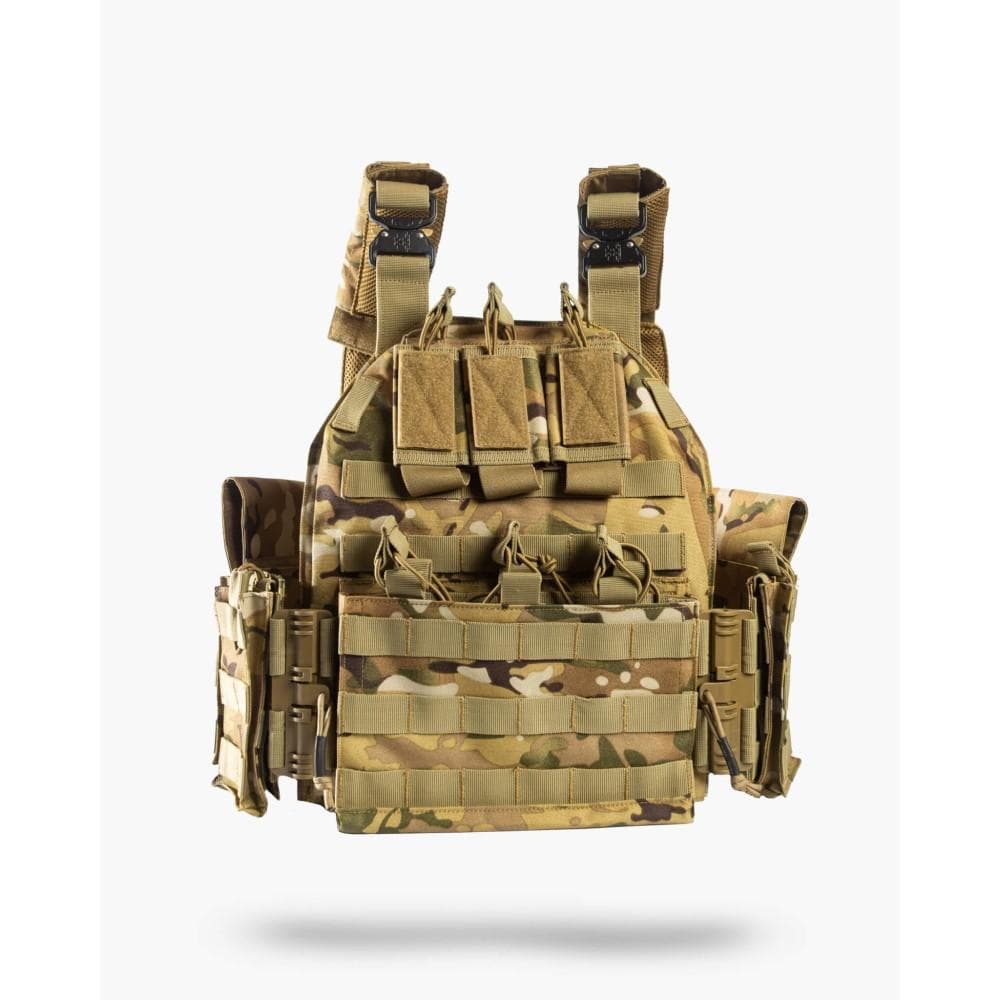 Guard Dog Sheppard Body Armor Plate Carrier Black Quick Release - Multicam Tan