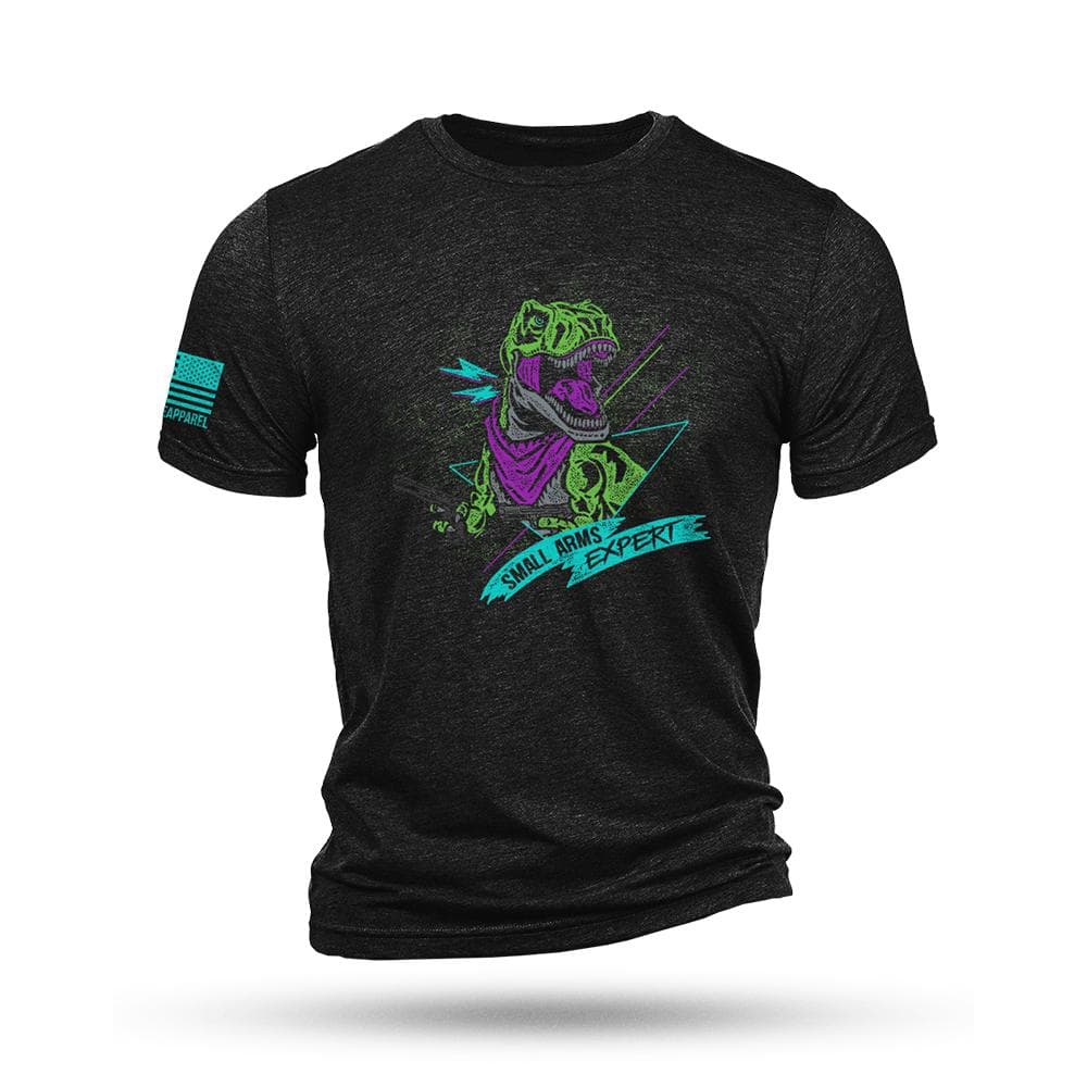 Nine Line T-Rex Short Sleeve Shirt Black Triblend