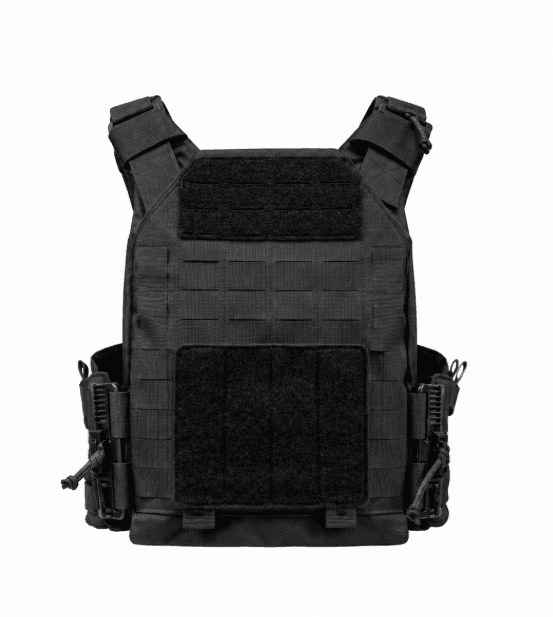 Grey Ghost Gear (GGG) SMC Plate Carrier Fits 10"x12" Hard Plates - Black