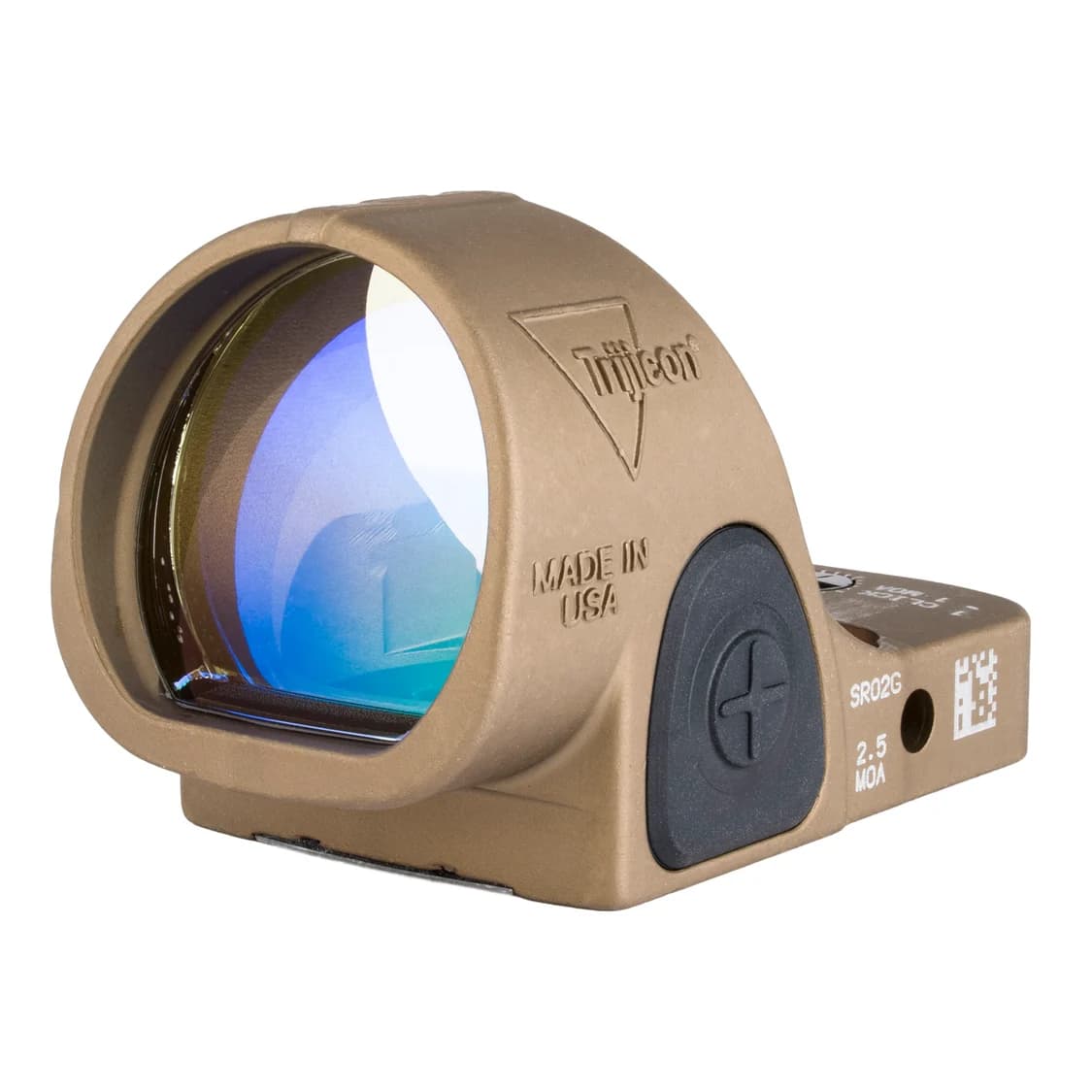 Trijicon SRO Sight Adjustable LED 2.5 MOA Green Dot – Coyote Brown Anodized