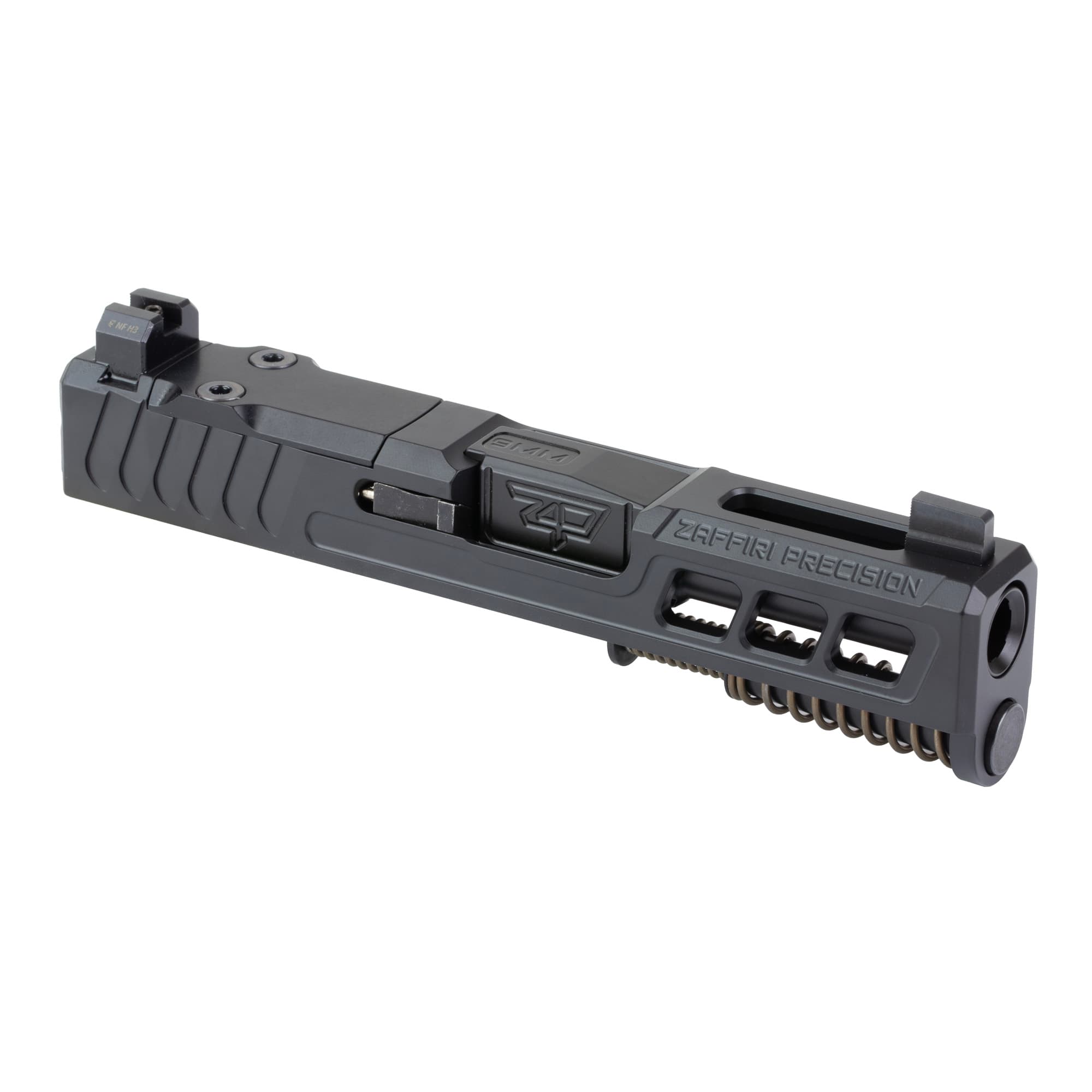 Zaffiri Precision ZPS.3 Slide, Fits GLOCK 43X, Top Ported Barrel & Black Cerakote Finish, RMSc Optic Cut
