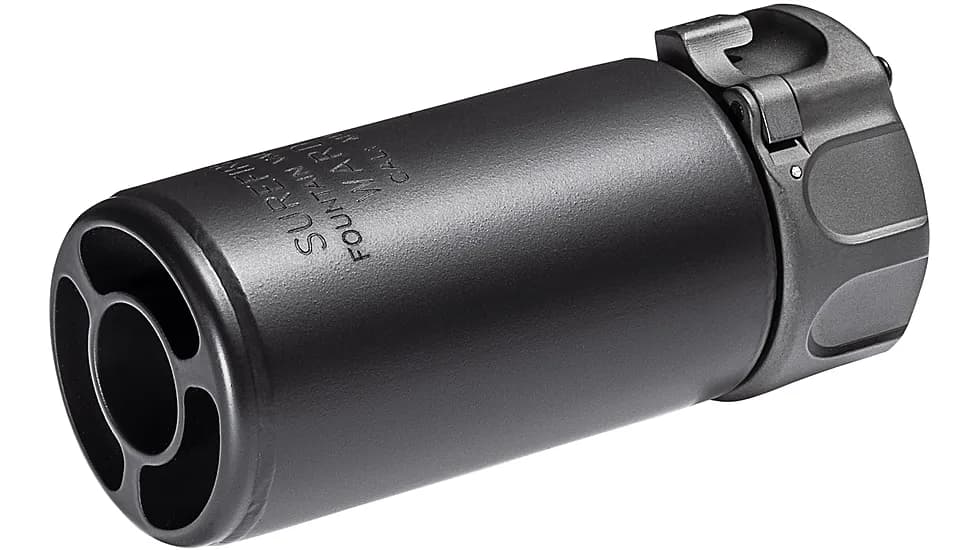 Surefire Warden Blast Regulator, Multi Caliber 5.56MM & 7.62MM, Black