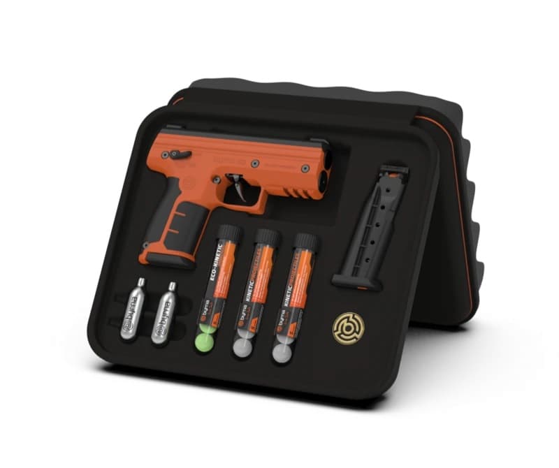 Byrna Technologies SD Kinetic Kit .68 Caliber 5 + 1 - Orange & Black