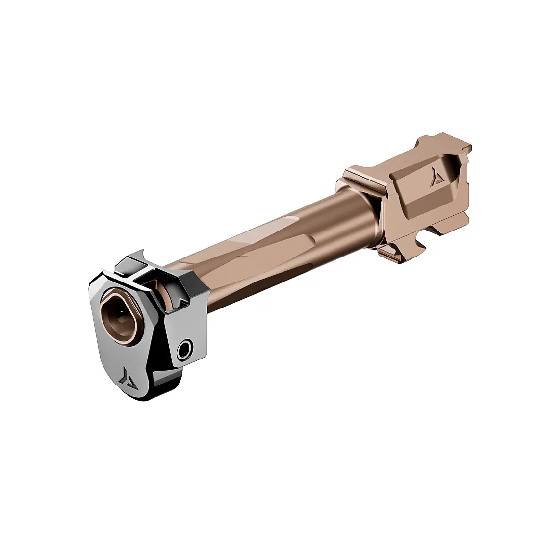 Radian Weapons RAMJET Barrel + AFTERBURNER Compensator, Fits Glock 19/19X/45 Gen5 – R0832 Bronze