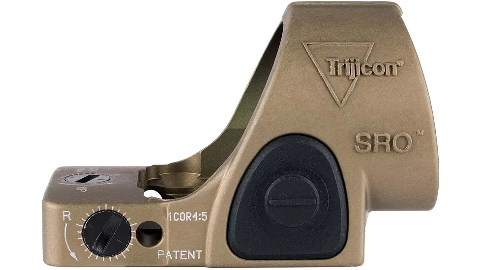 Trijicon SRO Sight Adjustable LED 5 MOA Red Dot – Coyote Brown Anodized