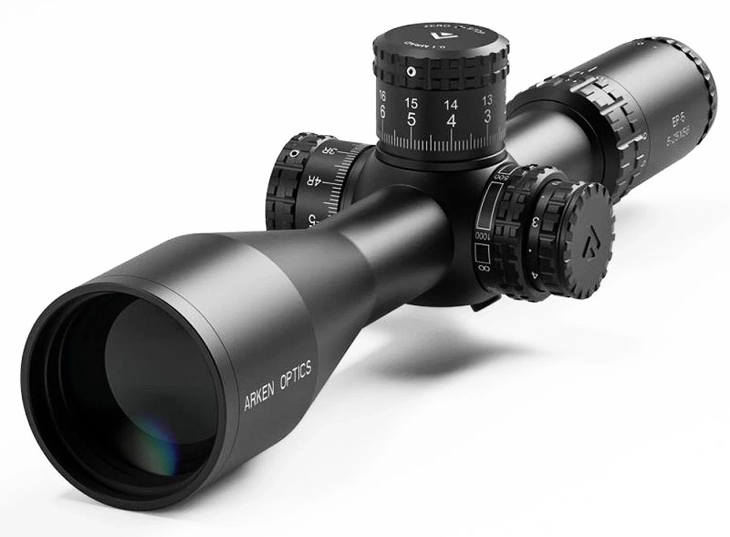Arken Optics EP-5 5-25X56 FFP MIL VPR Illuminated Reticle W/ Zero Stop – 34mm