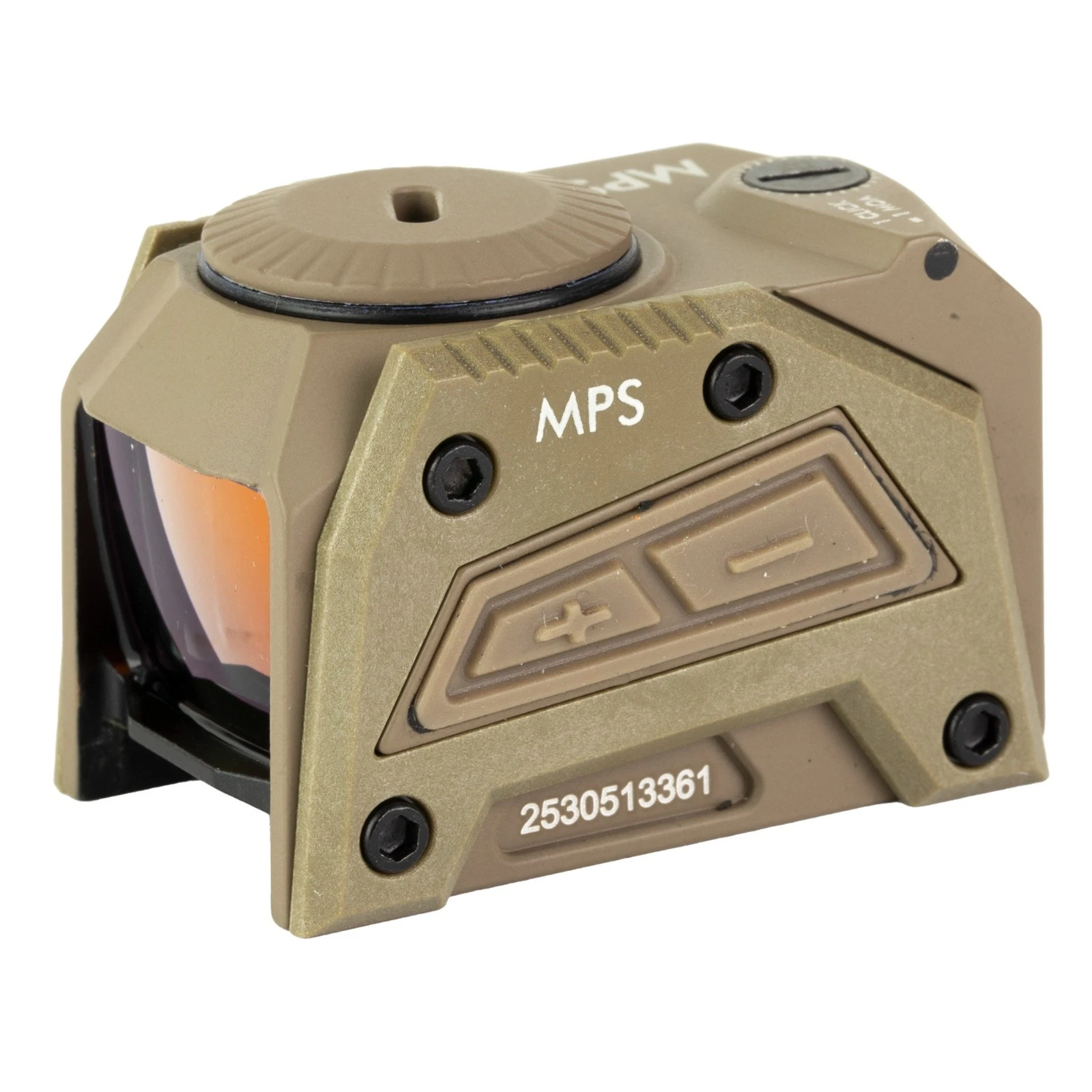 Steiner MPS Micro Red Dot Sight – 3.3 MOA – Enclosed Optic – ACRO Footprint FDE