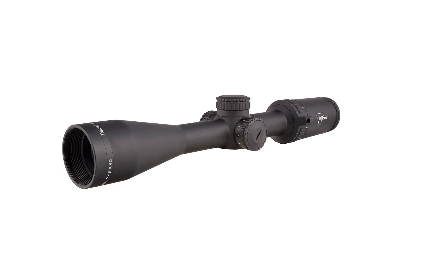 Trijicon Credo 3-9x40mm 1″ – SFP Green MOA Hunter – Matte Black (2900040)