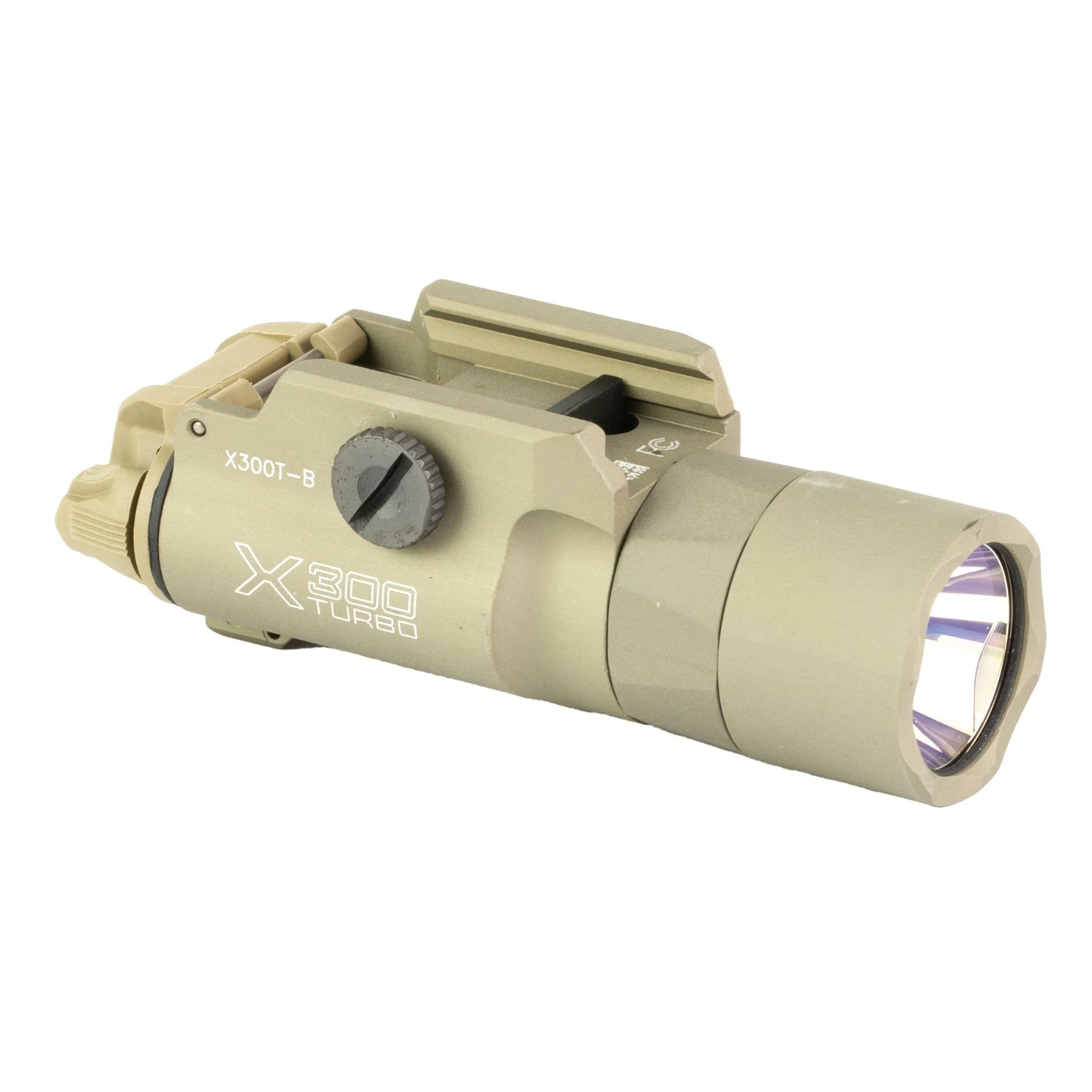 Surefire X300 Turbo- B LED Pistol Light, 650 Lumens, 66,000 Candela X300T-B-TN