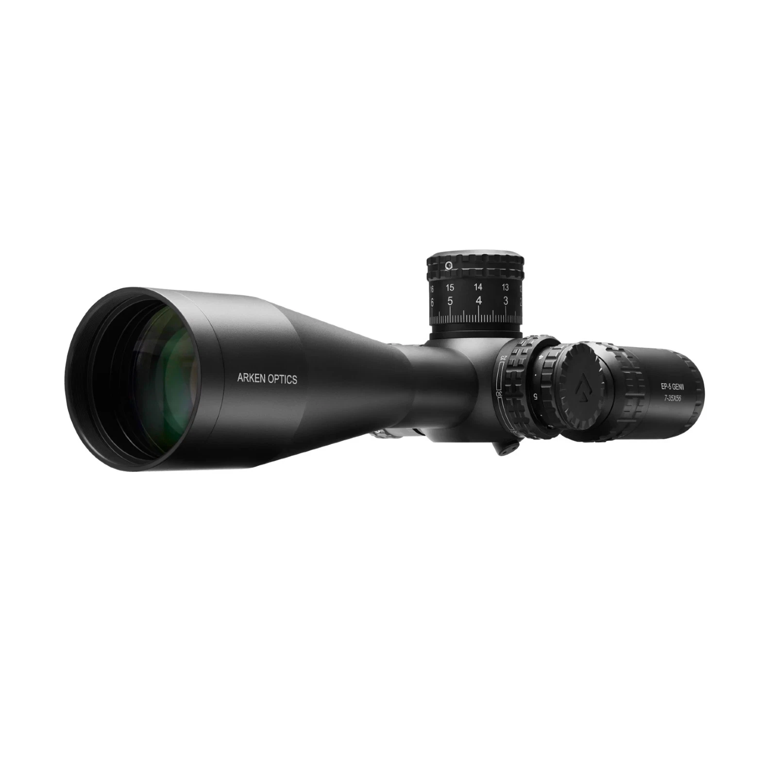 Arken Optics EP-5 7-35X56 Gen 2 FFP illumi VPR MIL Reticle with Zero Stop – 34mm