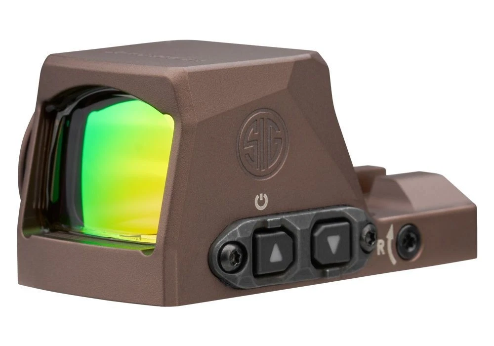 SIG SAUER Romeo-X Compact 24mm Open 2 MOA Red Dot + Circle Dot SORX 1202 – FDE