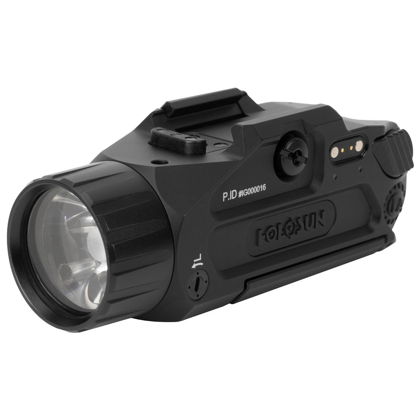 Holosun P.ID Weapon Light + Laser Combo, 1000 Lumen IR Green Laser, P.ID-DUAL