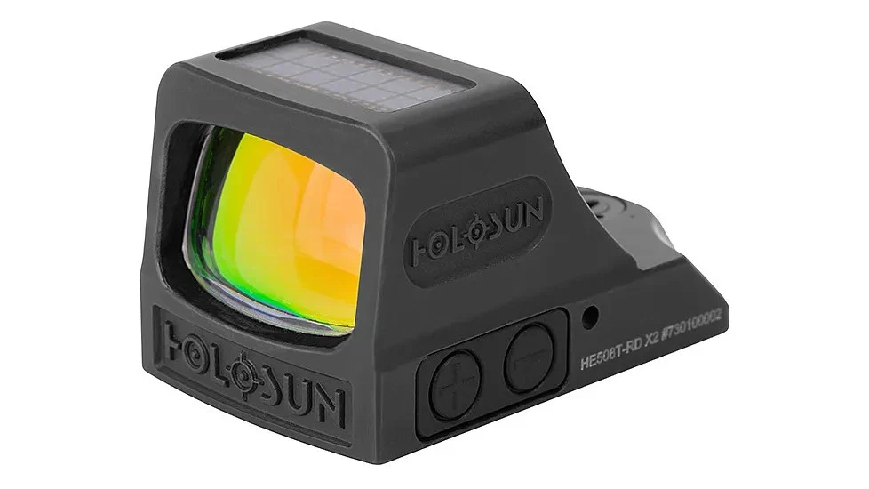 Holosun 508T-RD-X2 Red Dot, 32 MOA Ring + 2 MOA Dot