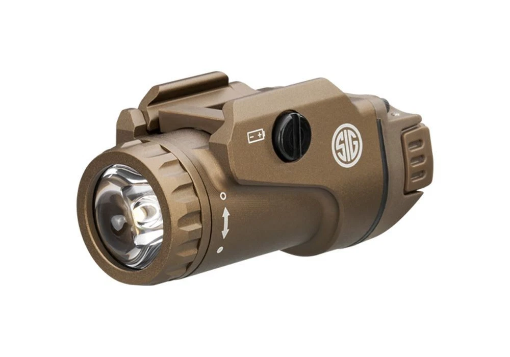 SIG SAUER FOXTROT1X Weapon Mounted Light SOF12001 450 Lumens – FDE