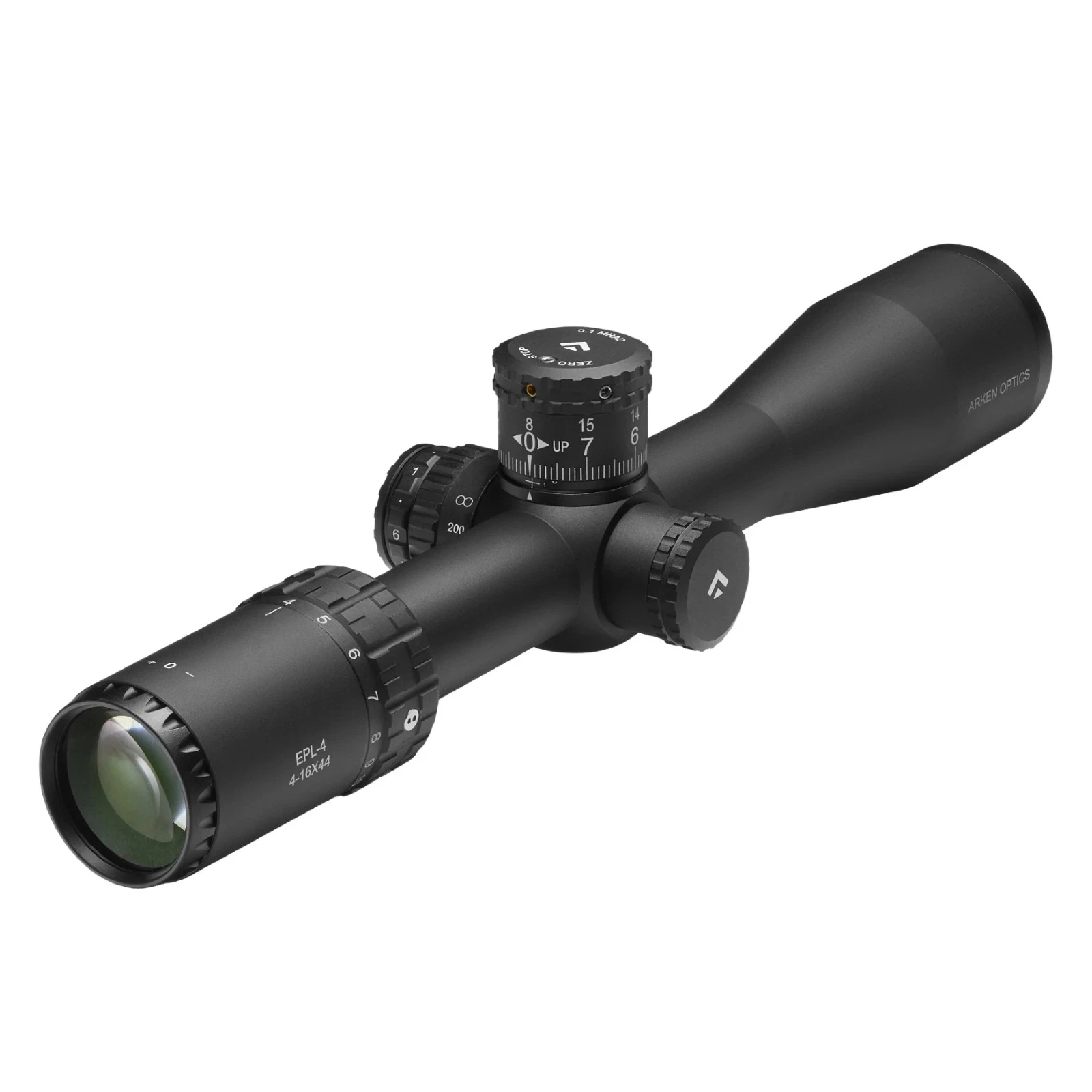 Arken Optics EPL4 4-16×44 FFP VHR MOA Illuminated Reticle with Zero Stop – 30mm