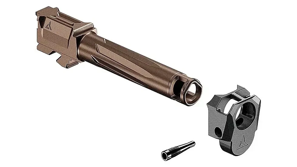 Radian Glock 43X 9mm RAMJET w/AFTERBURNER Comp -Bronze RWR086 *Read Description*