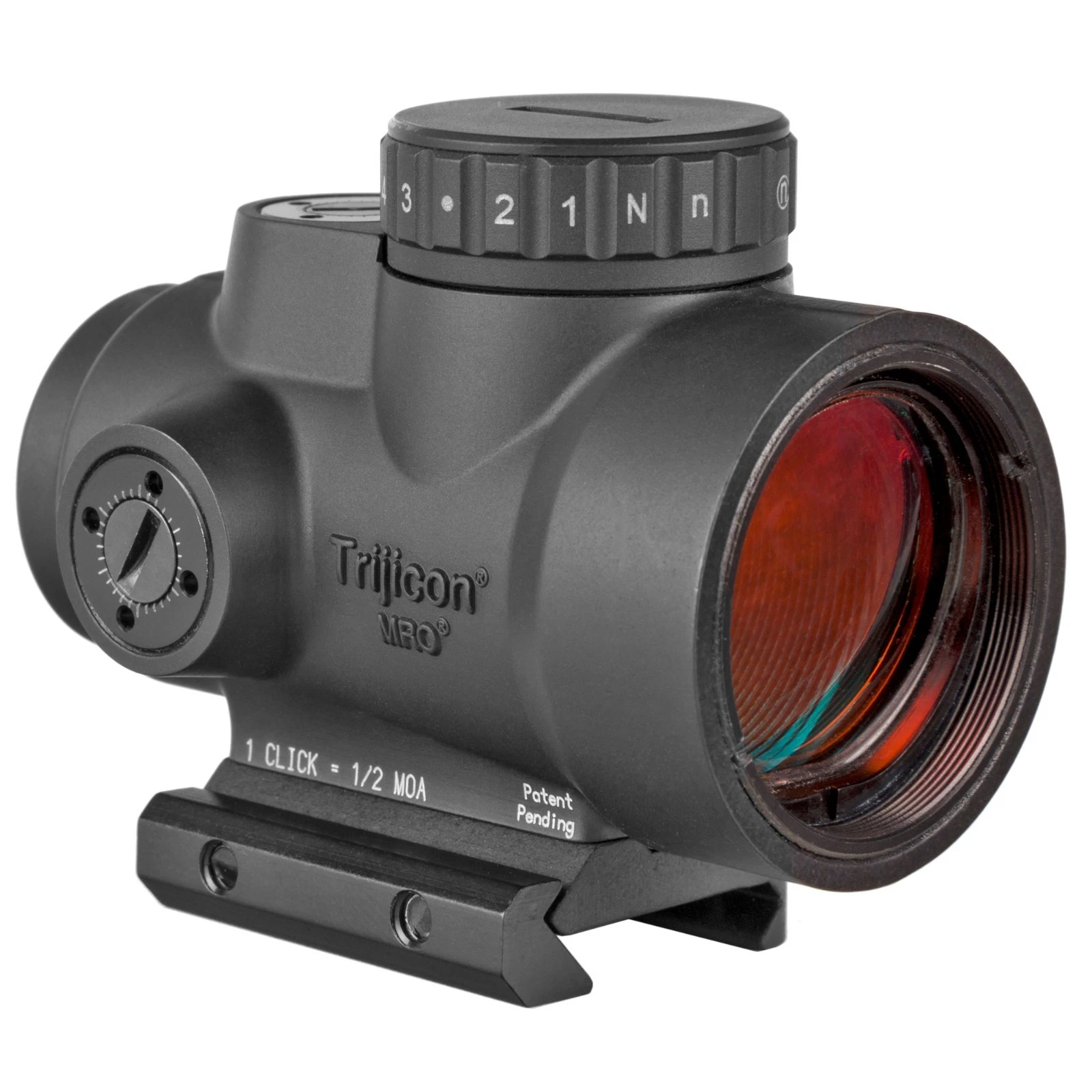 Trijicon MRO HD Red Dot 1X25 68MOA Circle & 2MOA Dot, Low Mount MRO-C-2200051