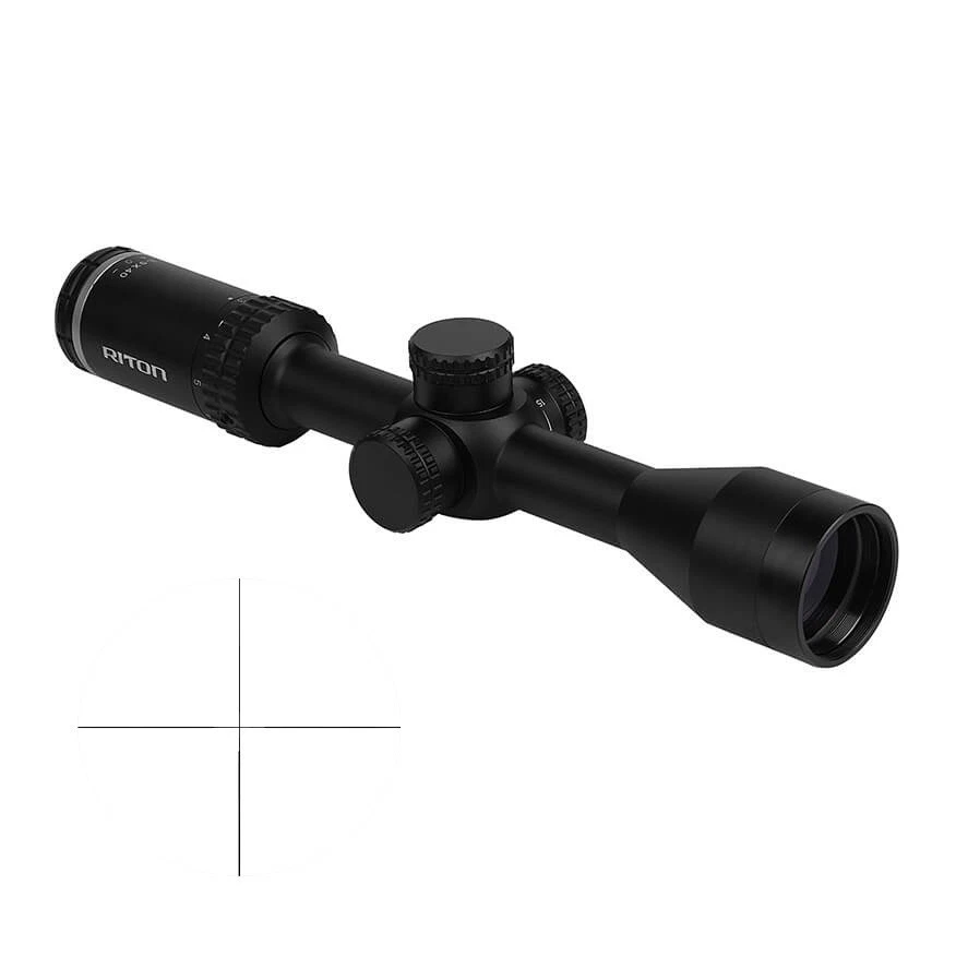 Riton Optics X1 Primal 3-9x40mm Rifle Scope RHR Reticle 1P39AS23