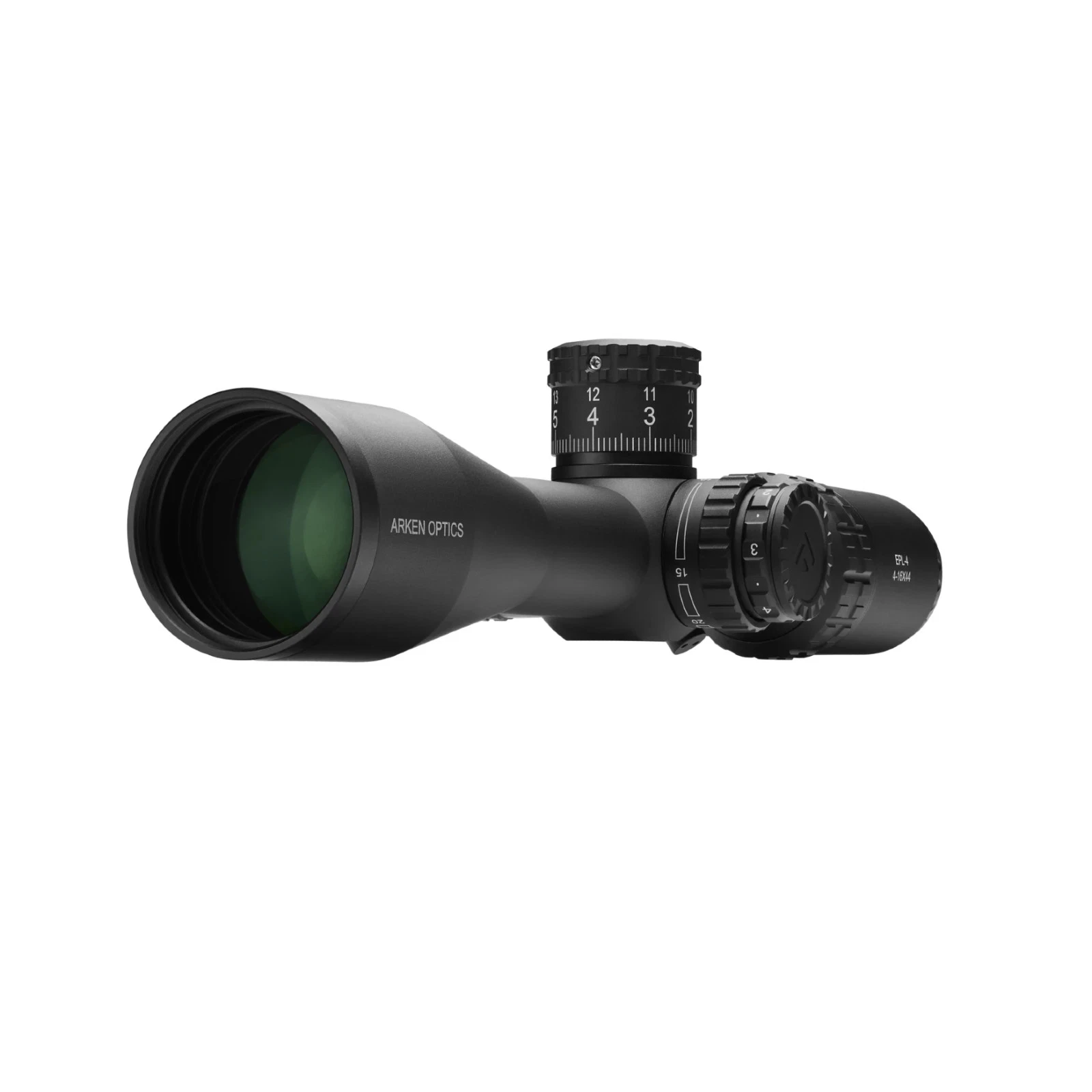 Arken Optics EPL4 4-16×44 FFP VHR MRAD Illuminated Reticle with Zero Stop – 30mm
