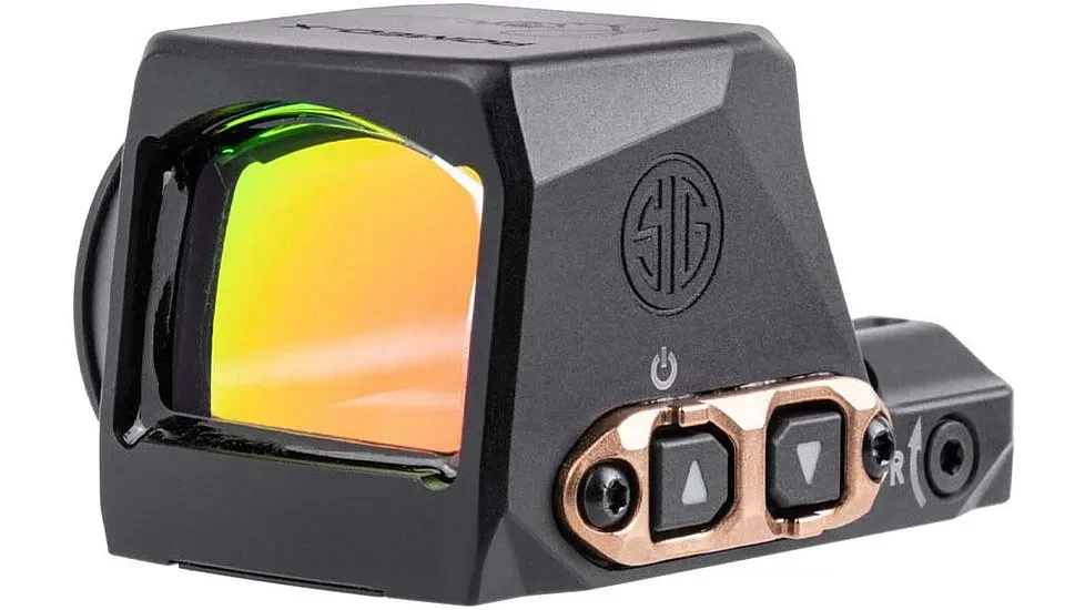 Romeo-X ROSE 1x24mm 2 MOA + Circle Red Dot Sight SORX1208, Black/Rose Gold