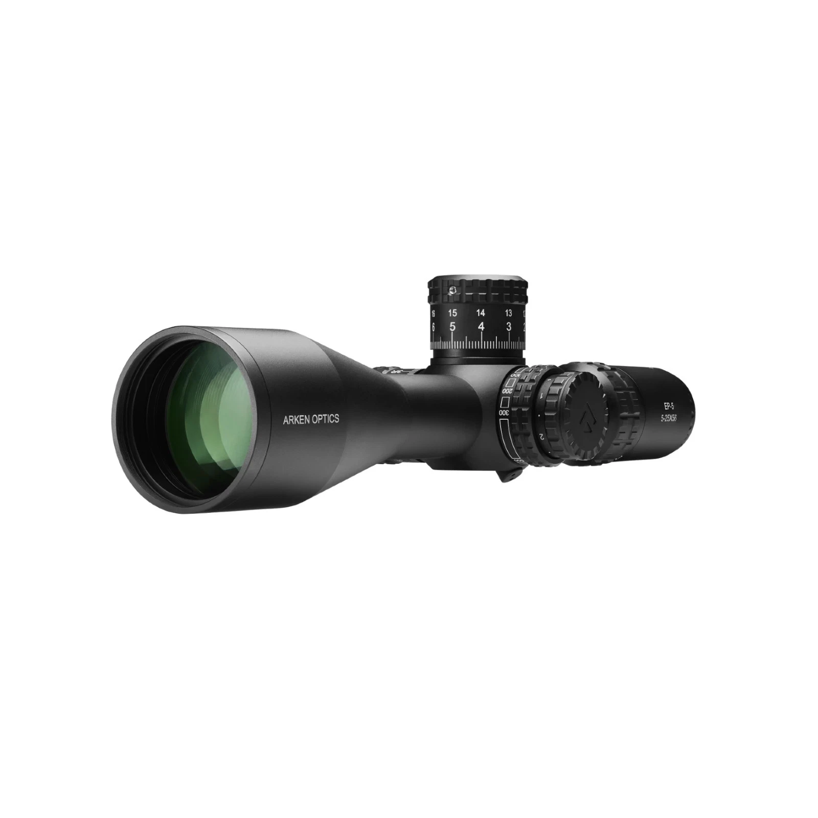 Arken Optics EP-5 5-25X56 FFP MOA VPR Illuminated Reticle W/ Zero Stop – 34mm