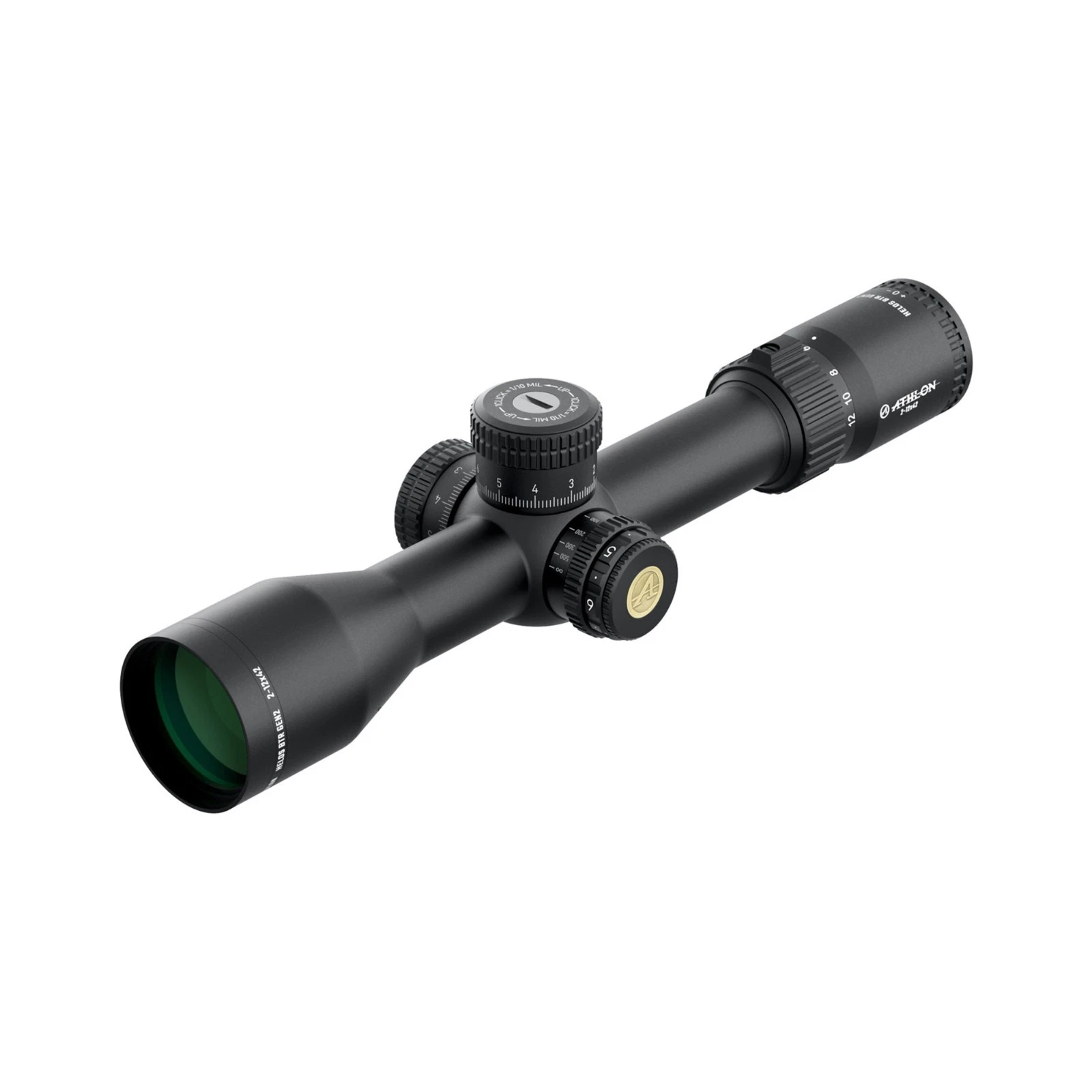 Athlon Optics Helos BTR Gen2 2-12×42 AHMR2 FFP RifleScope IR Mil Reticle- 214105