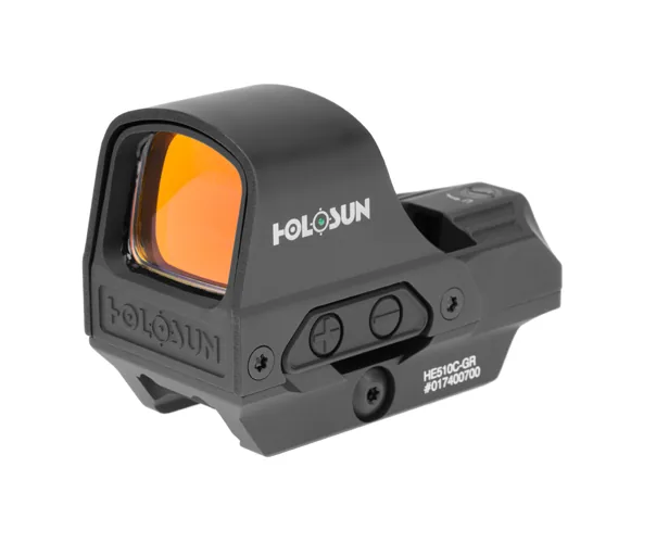 Holosun HS510C Elite Open Reflex 2 MOA Green Dot + 65 MOA Circle